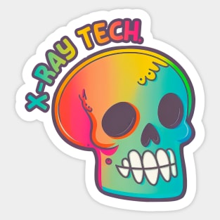 X-Ray Tech. Sticker